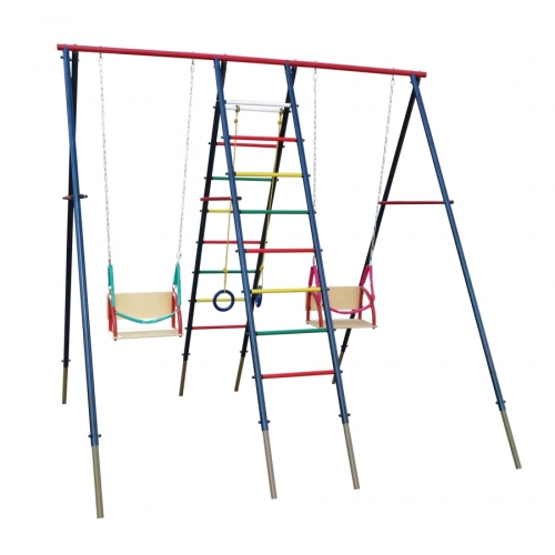 Детский спортивный комплекс для дачи " Вертикаль " ЛЮКС А к2 "