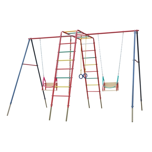 Детский спортивный комплекс для дачи " Вертикаль " ЛЮКС П к2 "