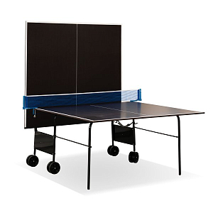 Теннисный стол всепогодный "Standard Pro Outdoor" (274 х 152,5 х 76 см, коричневый) с сеткой