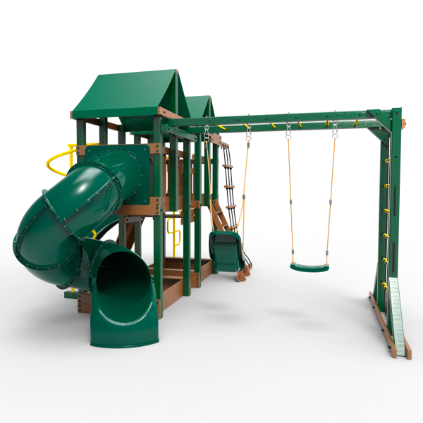 Детская площадка Пикник "Форест" Пацифик Лайт с винтовой трубой