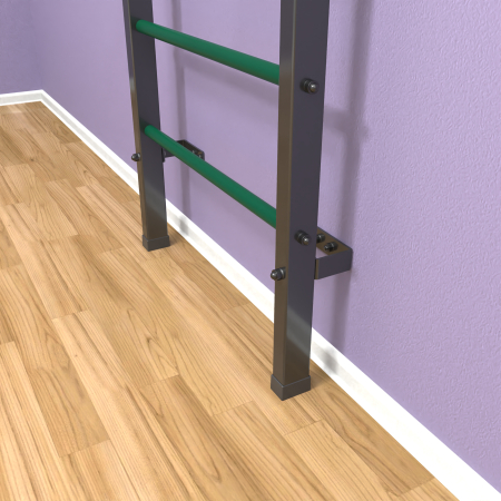 Шведская стенка "LittleSport" Pull-Up (черный*зеленый)