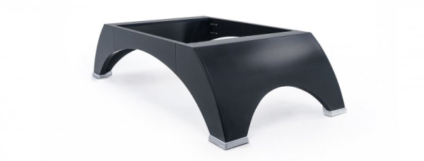 картинка Стол / пул "Rasson OX" 9 ф (черный) с плитой от магазина Лазалка