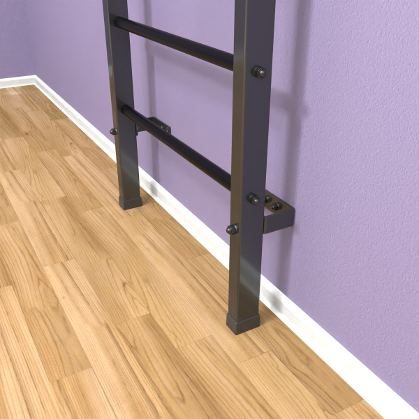 Шведская стенка «LittleSport» Graphite Pull-Up 2.0 черные ступени