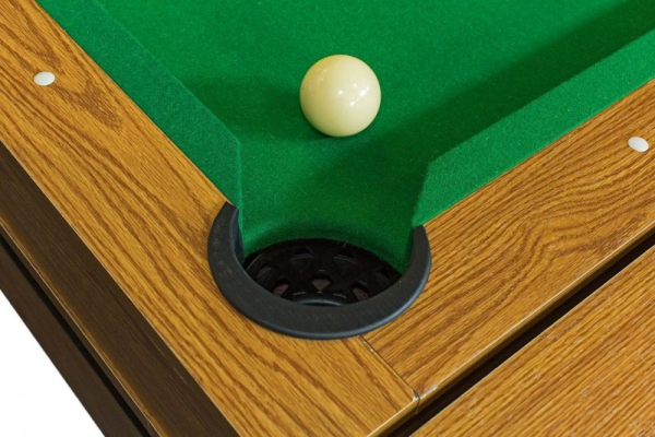 картинка Игровой стол - трансформер (бильярд, аэрохоккей, настольный теннис) "Twister" (дуб) от магазина Лазалка