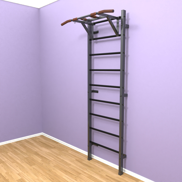 Шведская стенка "LittleSport" Pull-Up (черный*черный)