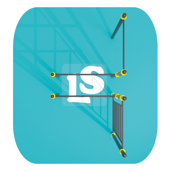 картинка Спортивный комплекс турник, брусья, шведская стенка Workout  LS30 от магазина Лазалка