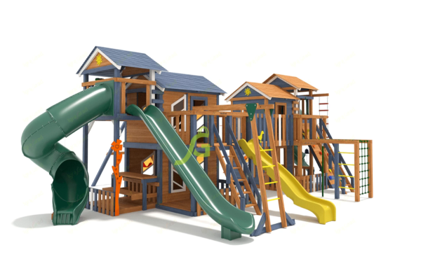 Детская деревянная площадка "IgraGrad Домик 7 мод.2"