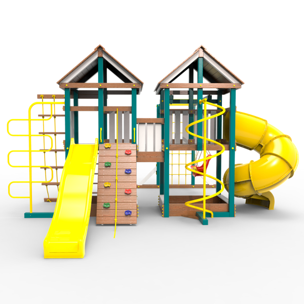 Детская площадка Пикник "Лэйк Д" Пацифик Лайт с винтовой трубой