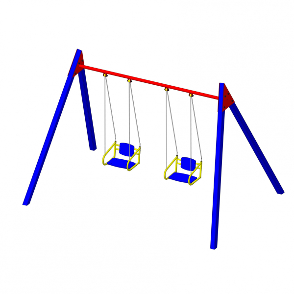 Качели Пионер Дворовые 2м ЦК2УВ КД-2.002.01