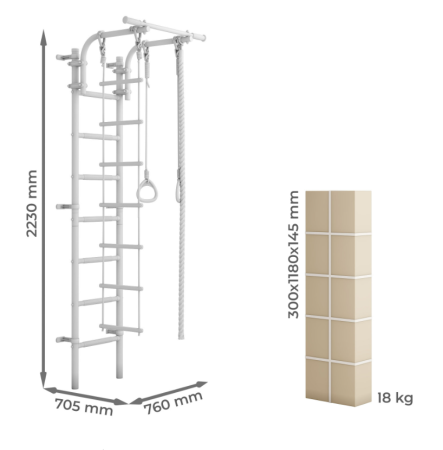 Шведская стенка DSK 4